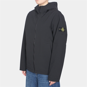 Stone Island Jr. Short Parka Black